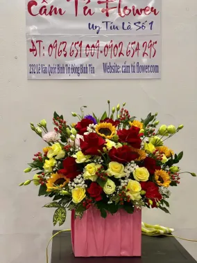 Hoa giỏ sinh nhật - HG01